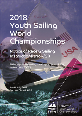 2018 Youth Sailing World Championships