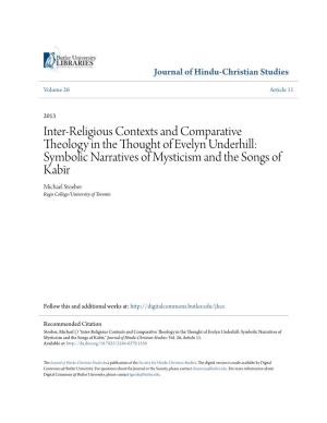 Inter-Religious Contexts and Comparative Theology In