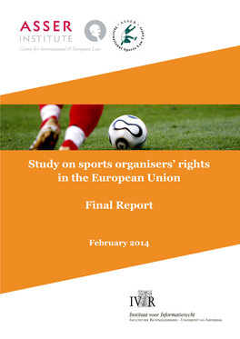 Study on Sports Organisers' Rights in the European Union