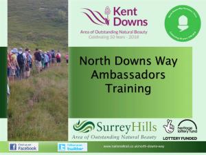 North Downs Way Ambassadors Training