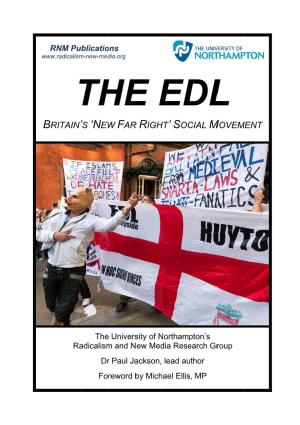 The EDL: Britain's New Far Right Social Movement