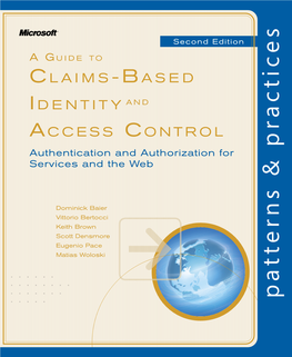 A Guide to Claims-Based Identity and Access Control