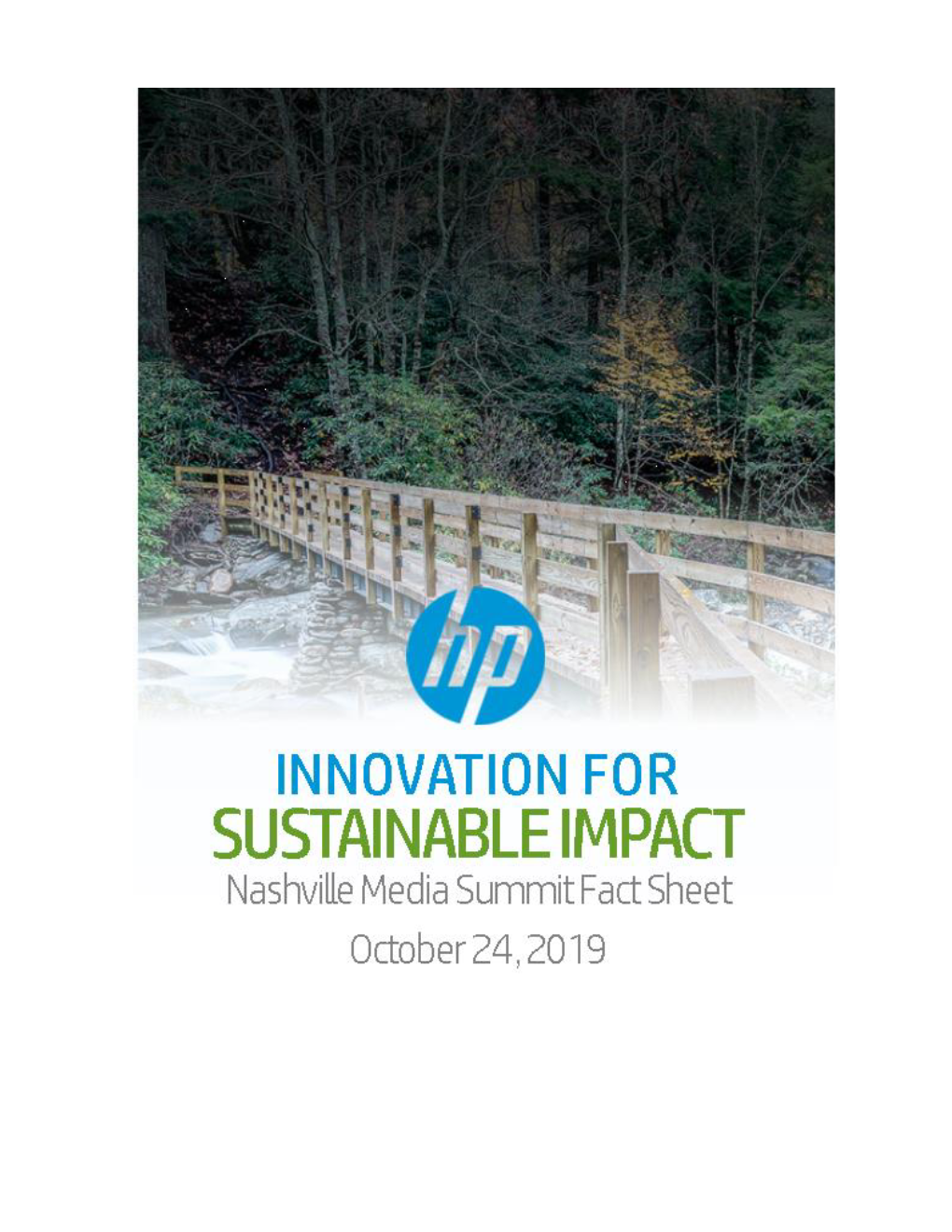 Sustainable Impact Fact Sheet