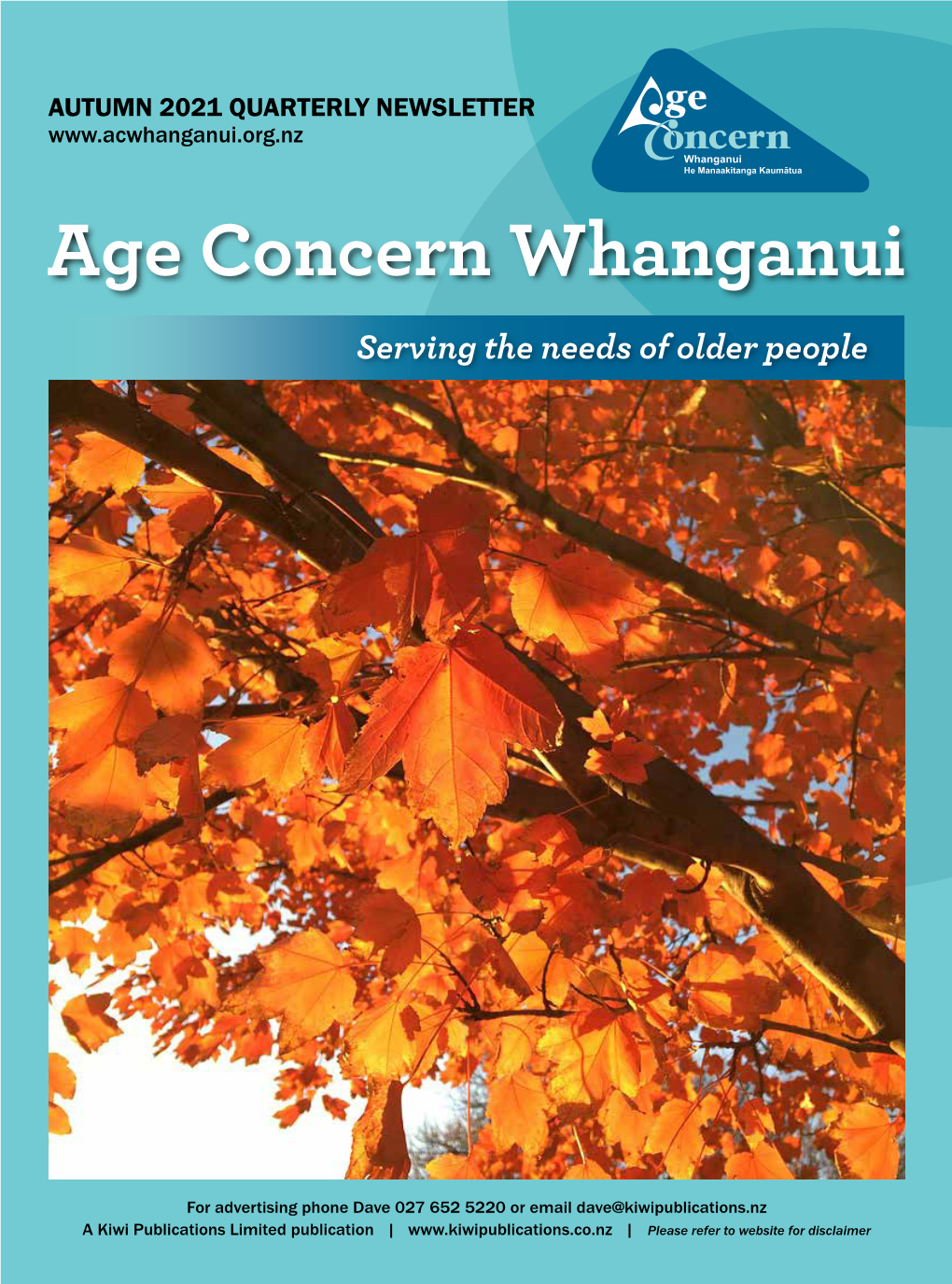 Age Concern Whanganui Issue 1 2021 Autumn