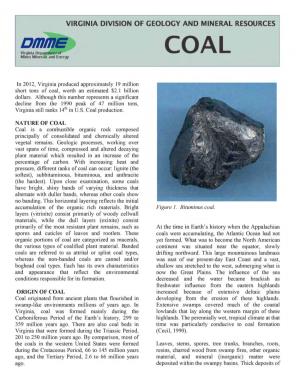 COAL Mines Minerals and Energy