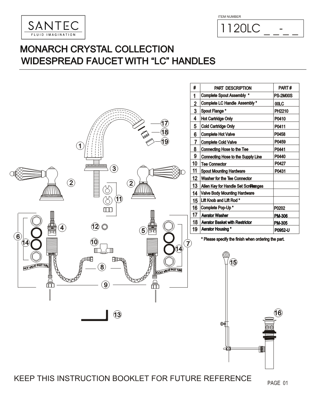 Installation Instructions 1120Lc