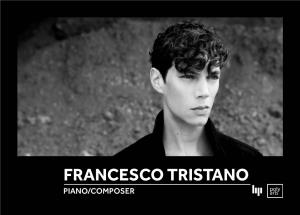 Francesco Tristano Piano/Composer Francesco Tristano