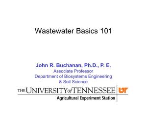 Wastewater Basics 101
