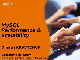 Mysql Performance & Scalability