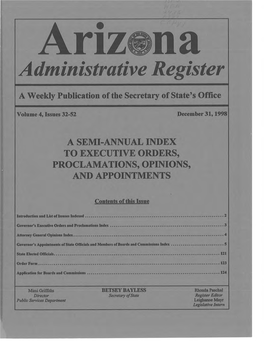 Administrative Register
