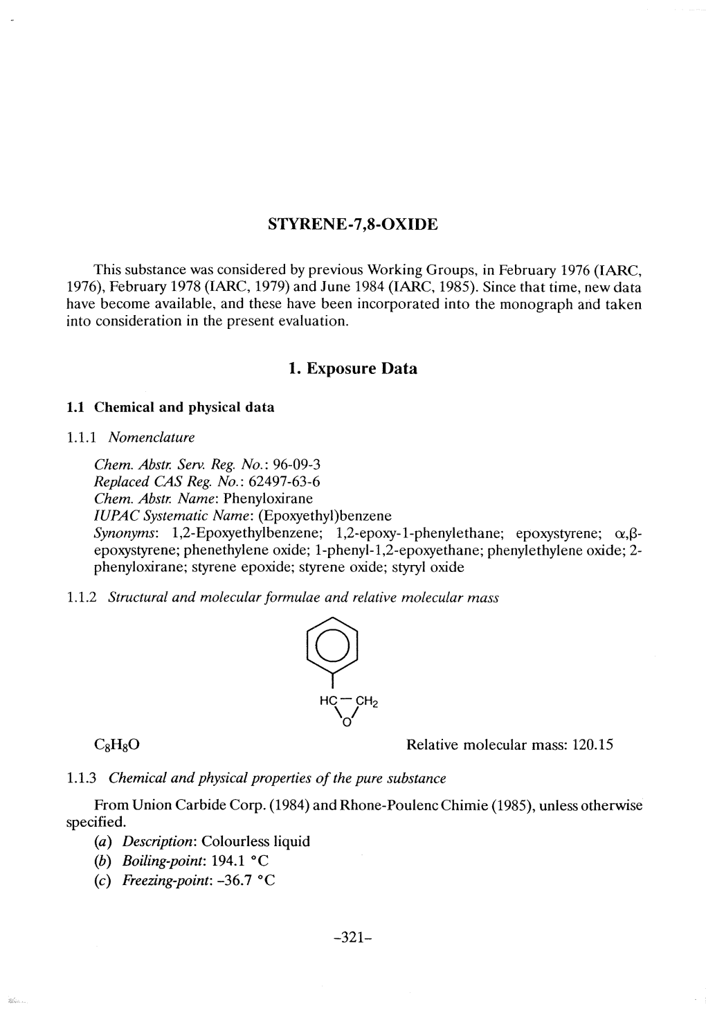 Styrene-7,8-Oxide