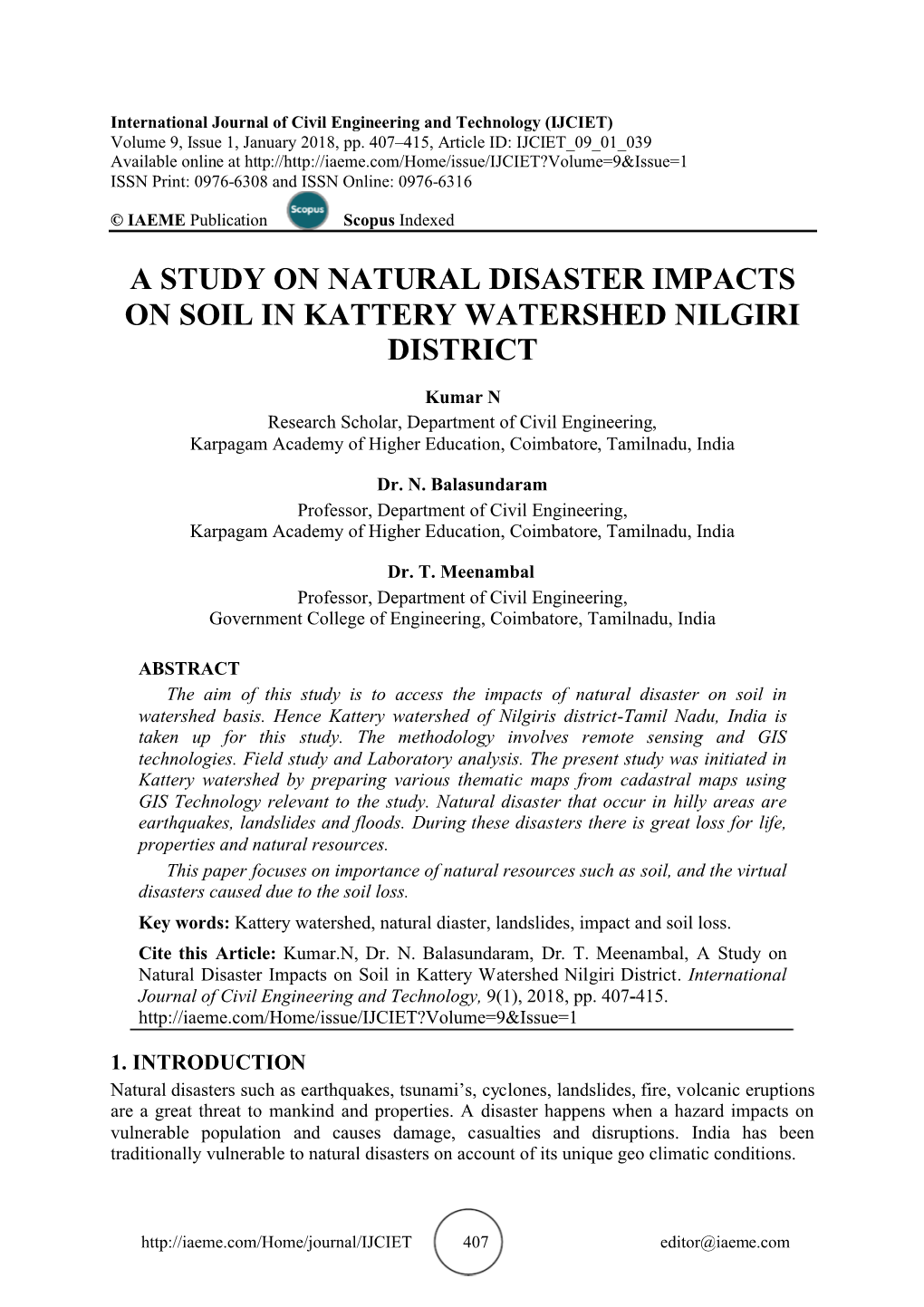 short case study on natural disaster in india