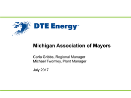 DTE Energy Is a Diversified Energy Company with Deep Michigan Roots