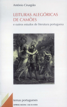 Leituras Alegóricas De Camões : E Outros Estudos De Literatura