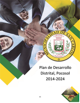 Plan De Desarrollo Distrital, Pocosol 2014-2024