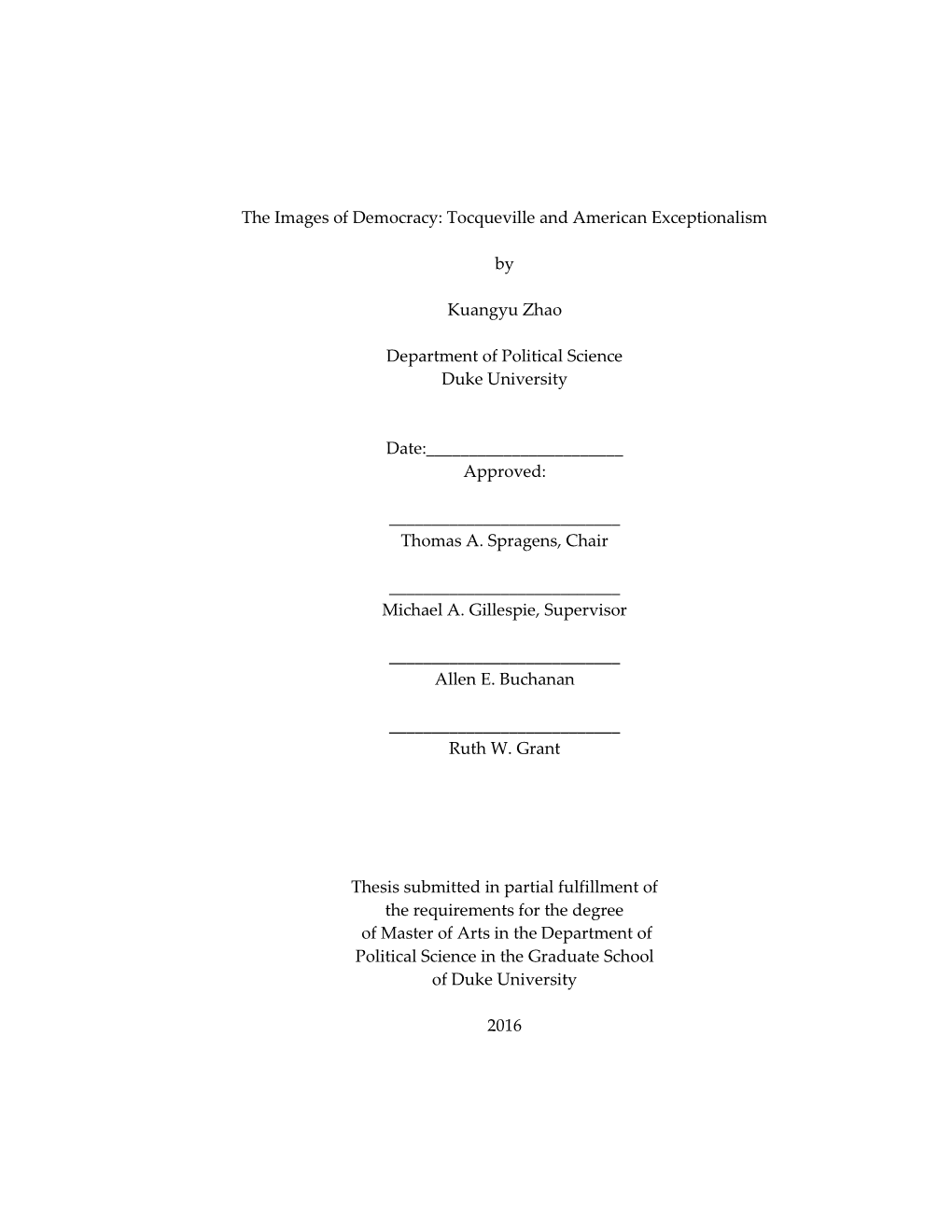 4. How Tocqueville Reveals America As Exceptional