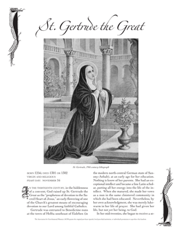 St. Gertrude the Great ~ Page 2