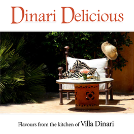 Flavours from the Kitchen of Villa Dinari
