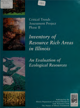 Inventory of Resource Rich Areas in Illinois