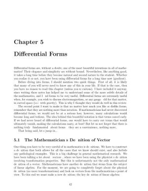 Chapter 5 Differential Forms