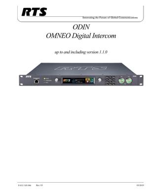 ODIN OMNEO Digital Intercom