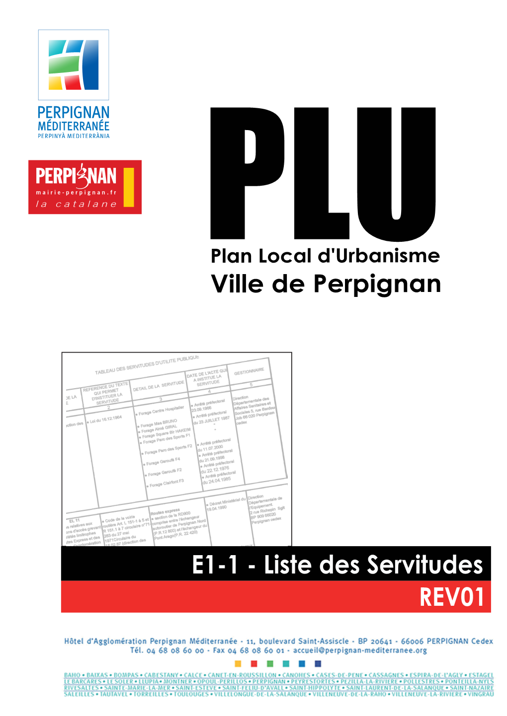 Liste Des Servitudes D'utilité Publique