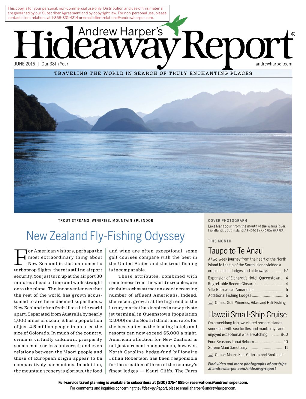 New Zealand Fly-Fishing Odyssey