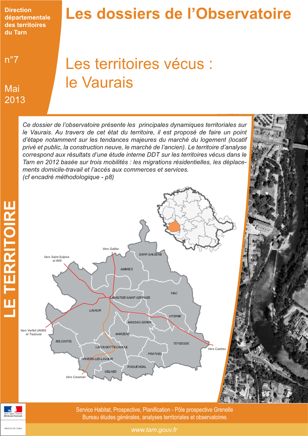 Dossiers De L’Observatoire Des Territoires Du Tarn N°7 Les Territoires Vécus