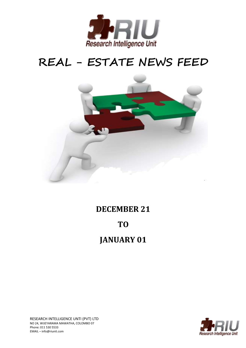 Estate News Feed