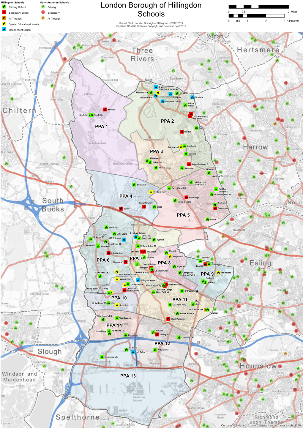 London Borough of Hillingdon Schools