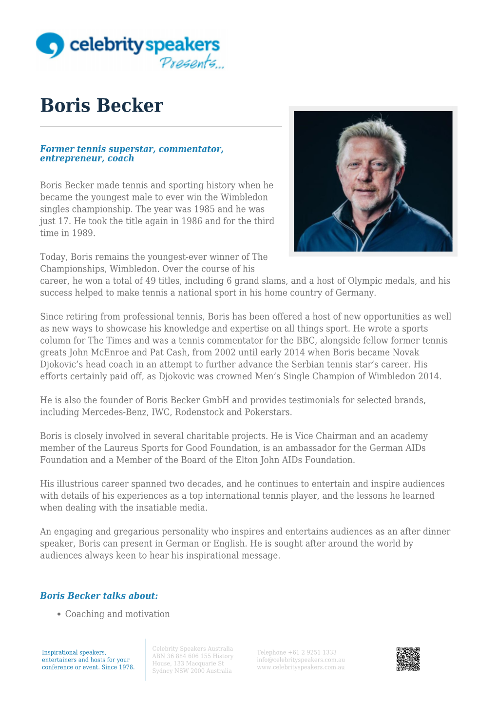 Boris Becker