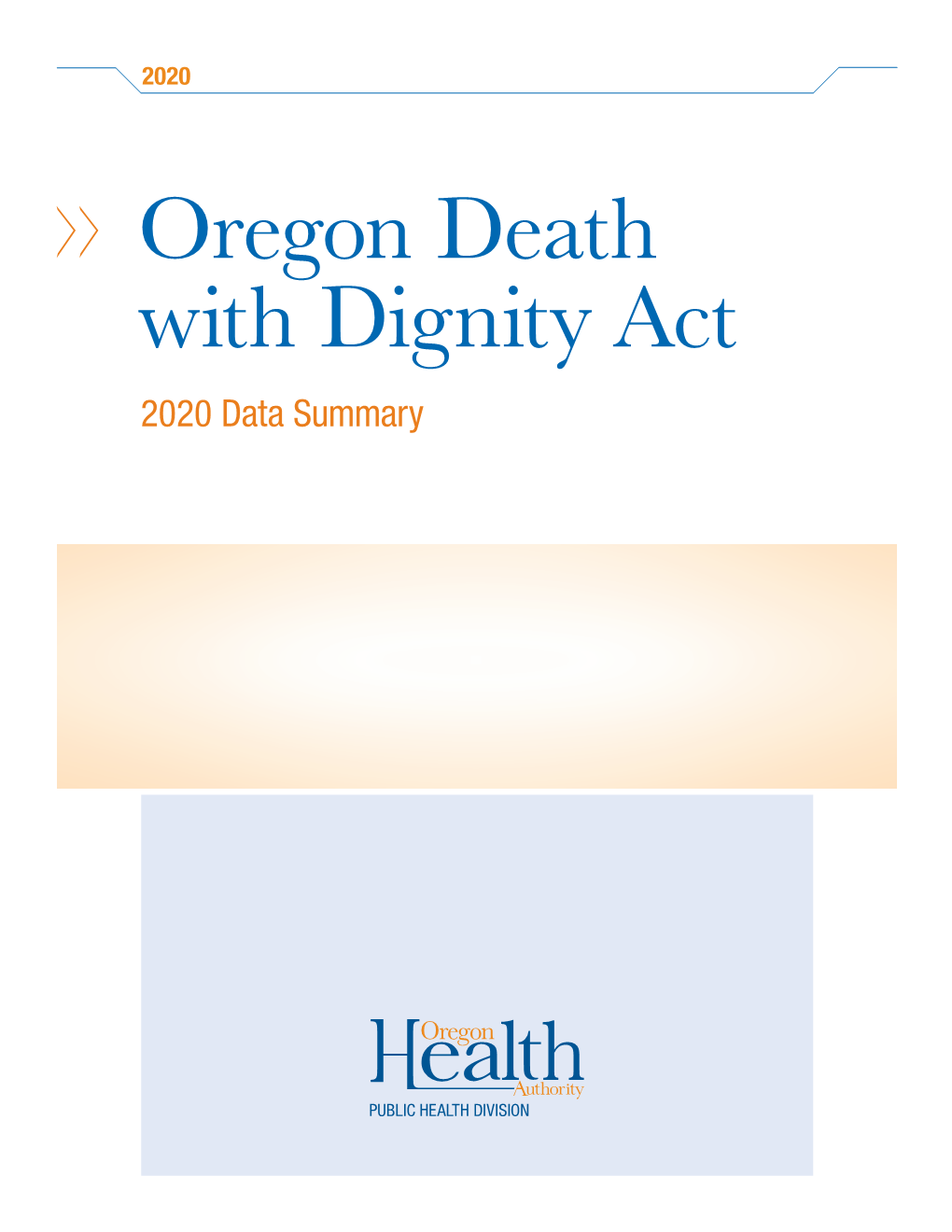 Oregon Death with Dignity Act 2020 Data Summary