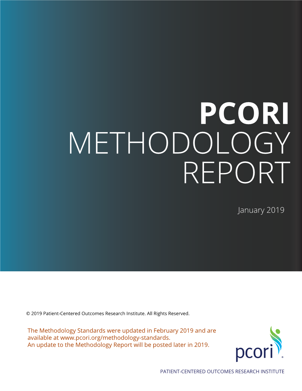 Pcori Methodology Report