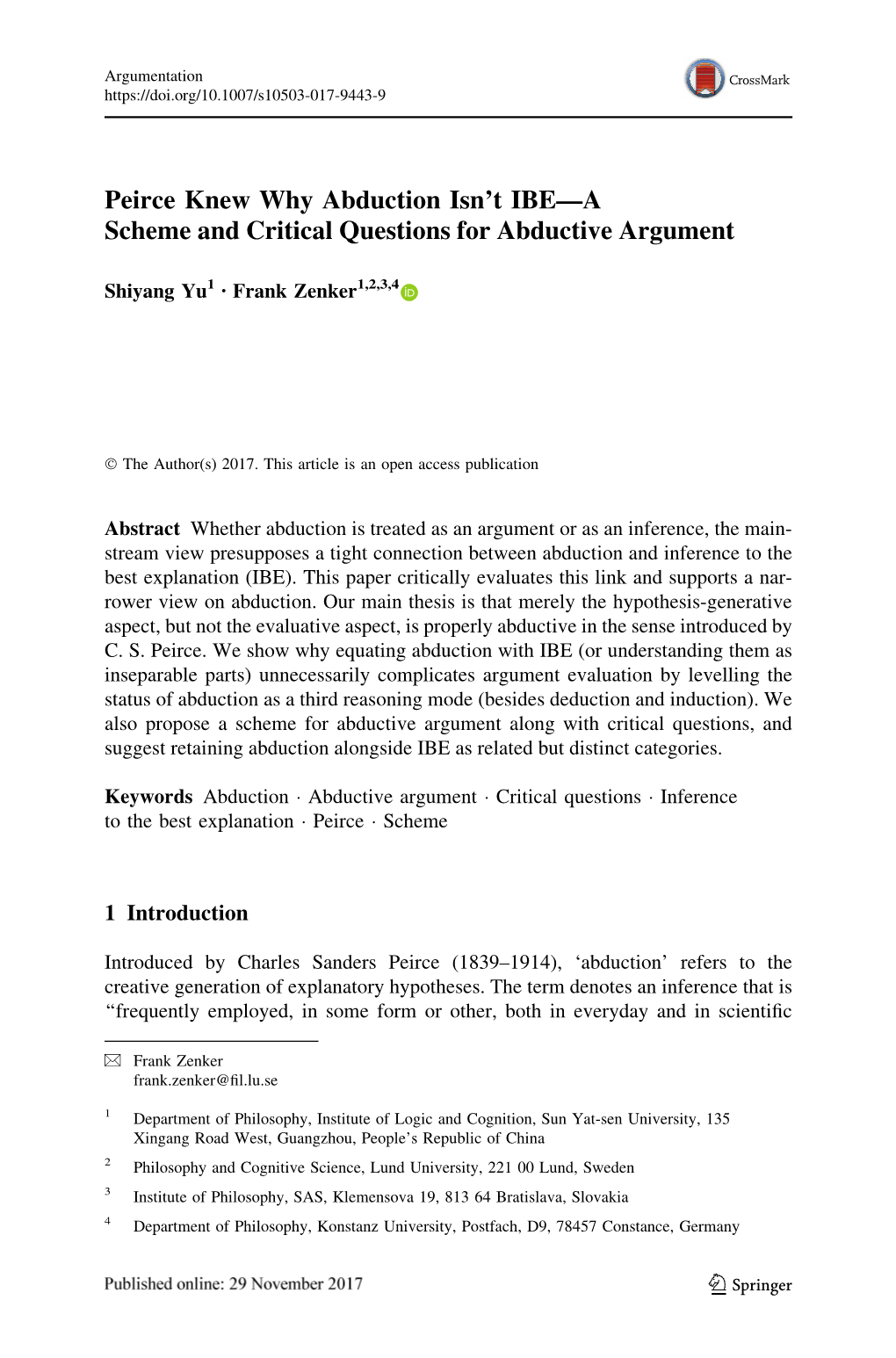 Peirce Knew Why Abduction Isn't IBE—A Scheme and Critical Questions