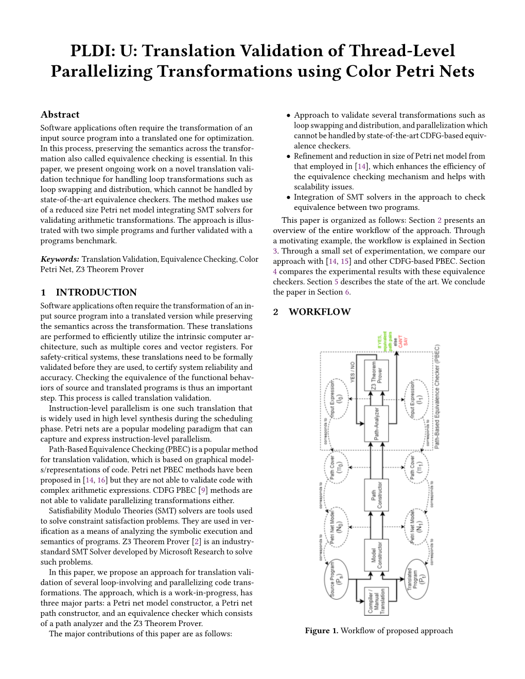 Translation Validation of Thread-Level Parallelizing Transformations Using Color Petri Nets