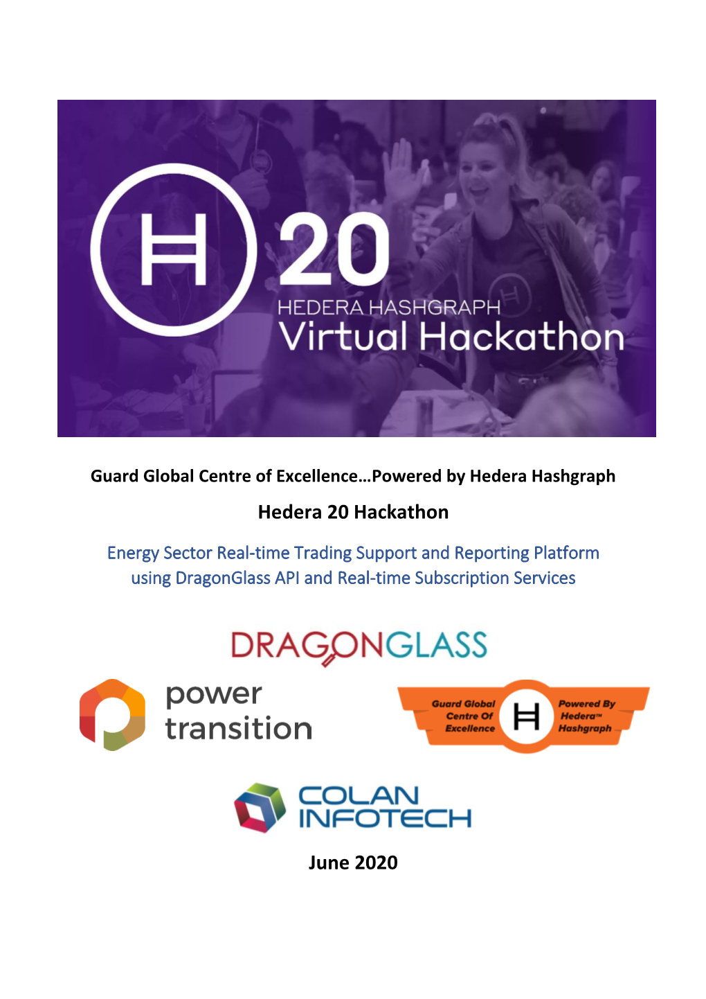Hedera 20 Hackathon June 2020