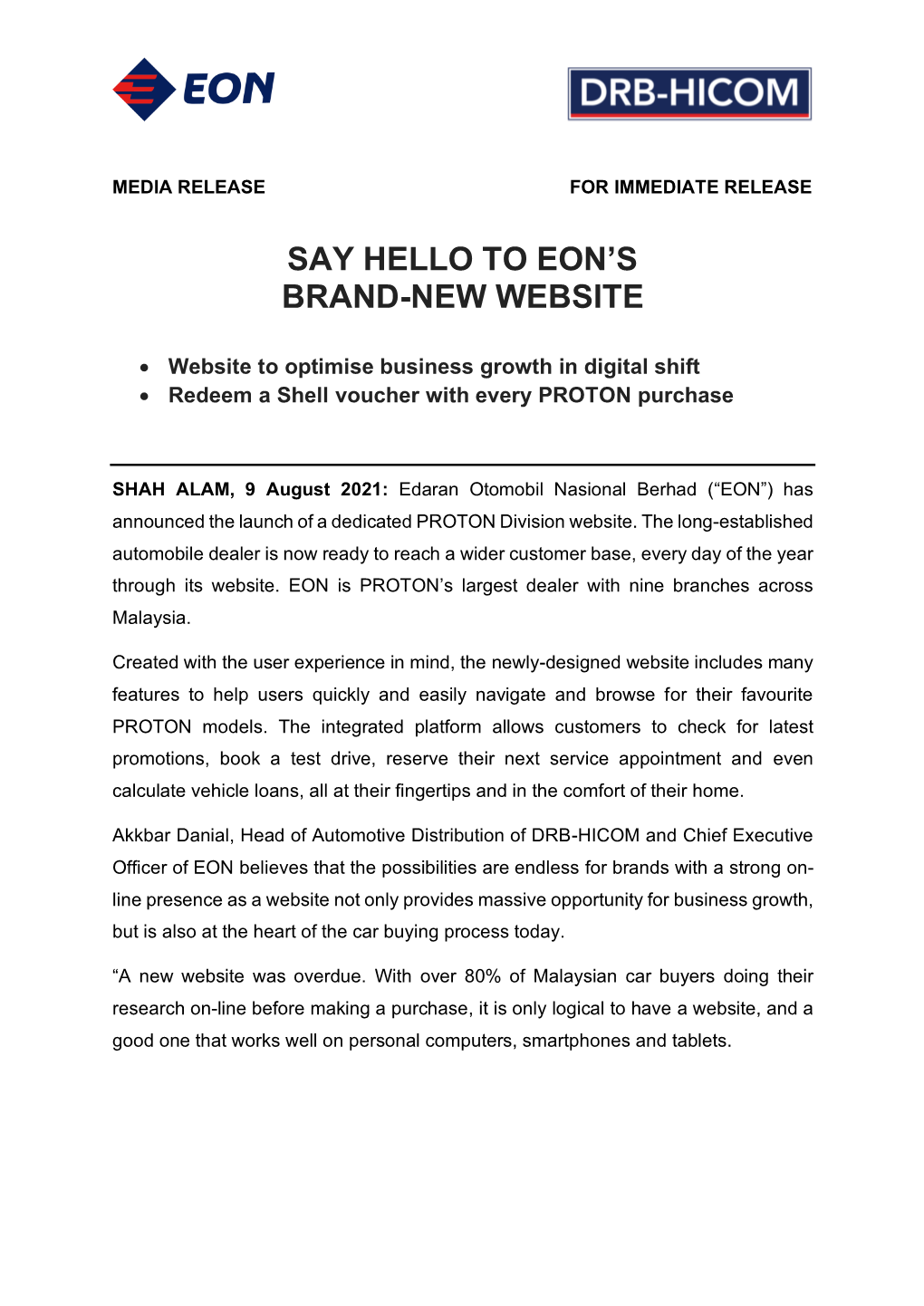 Say Hello to Eon's Brand-New Website