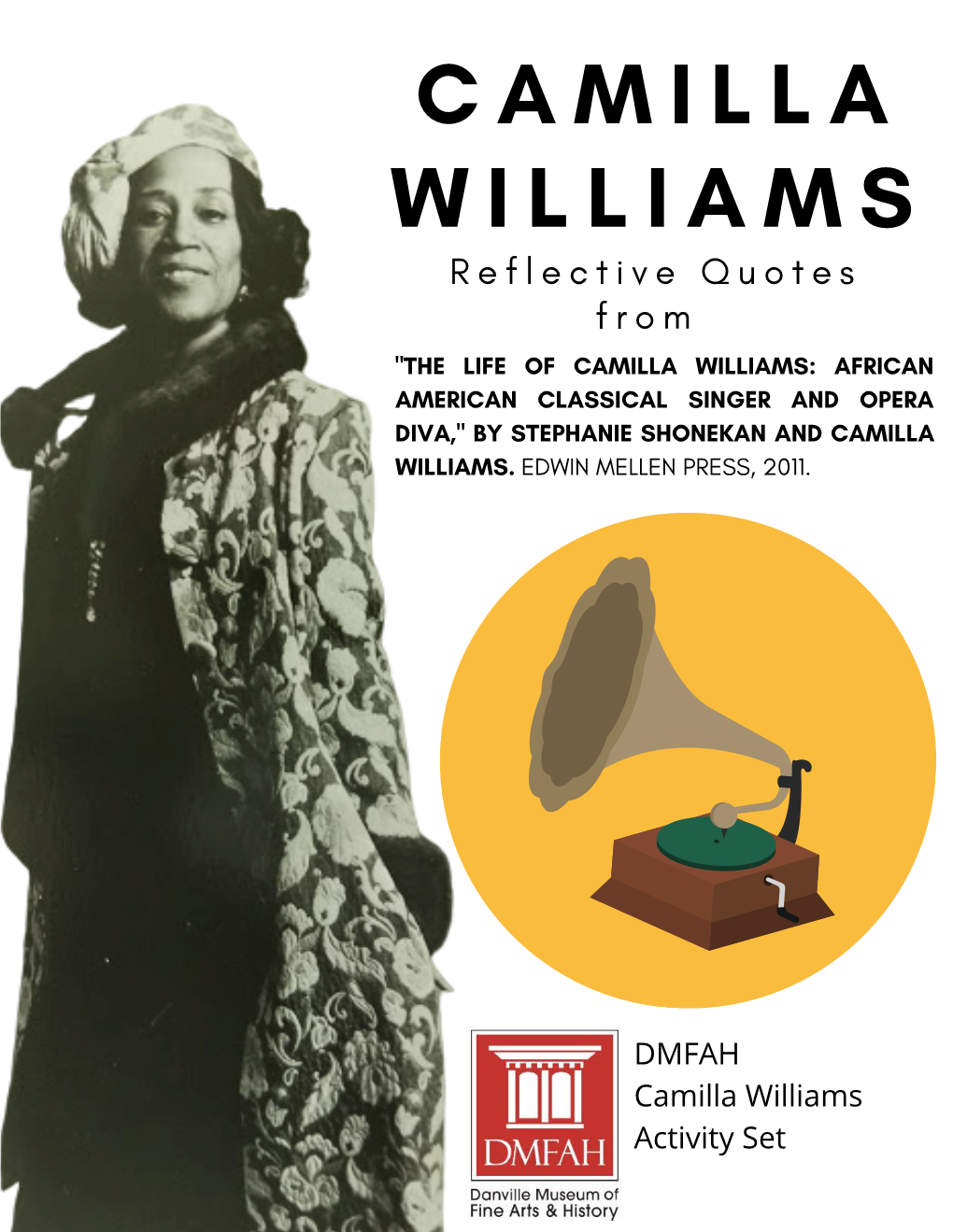 Camilla Williams: African American Classical Singer and Opera Diva," by Stephanie Shonekan and Camilla Williams