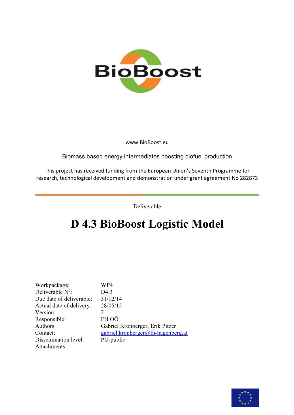 D 4.3 Bioboost Logistic Model