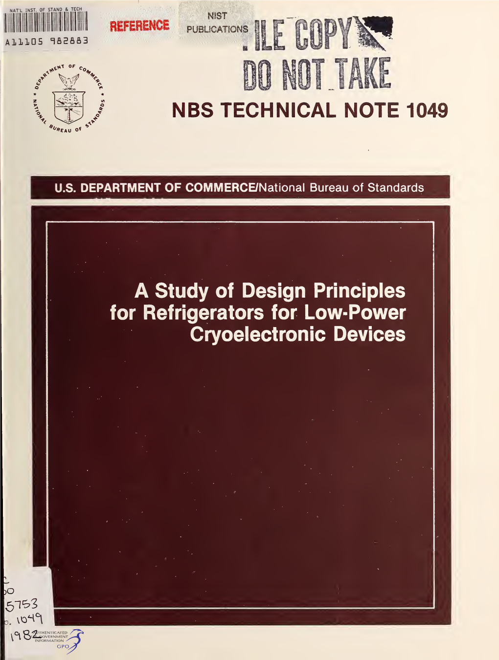 A Study of Design Principles for Refrigerators for Low-Power Cryoelectronic Devices