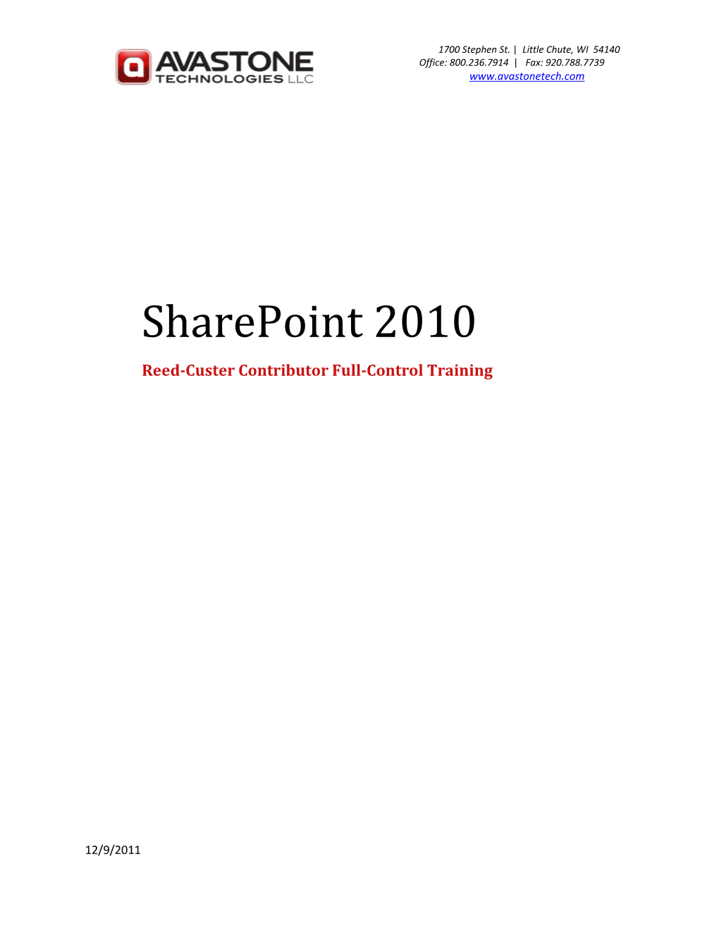 Sharepoint 2010