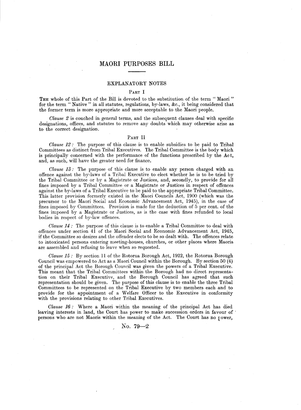 Maori Purposes Bill-79-2