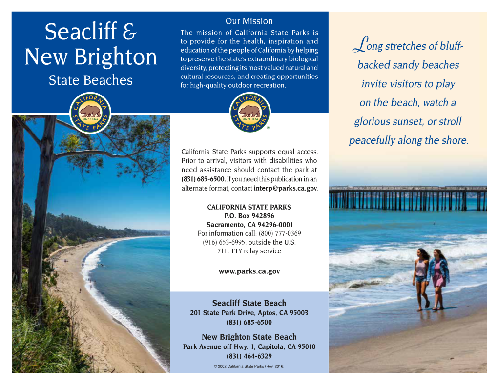 Seacliff & New Brighton State Beaches