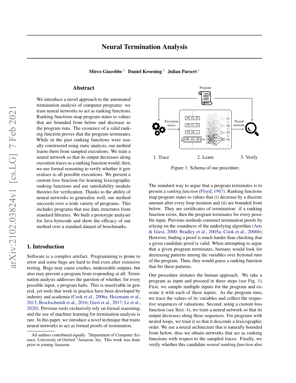 Neural Termination Analysis