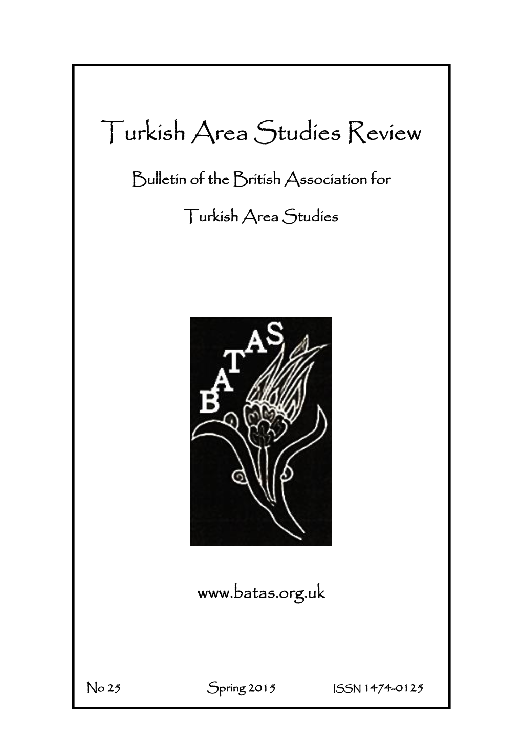 Turkish Area Studies Review