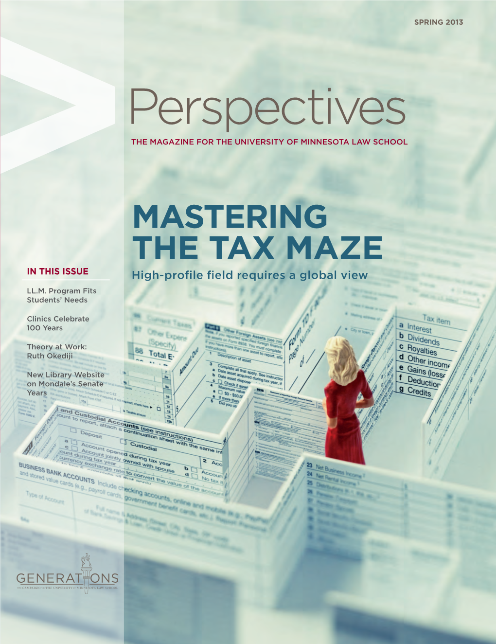 Perspectives the Magazine for the University of Minnesota Law School