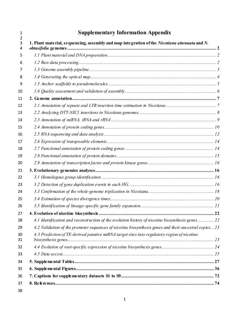 Supplementary Information Appendix 2 3 1