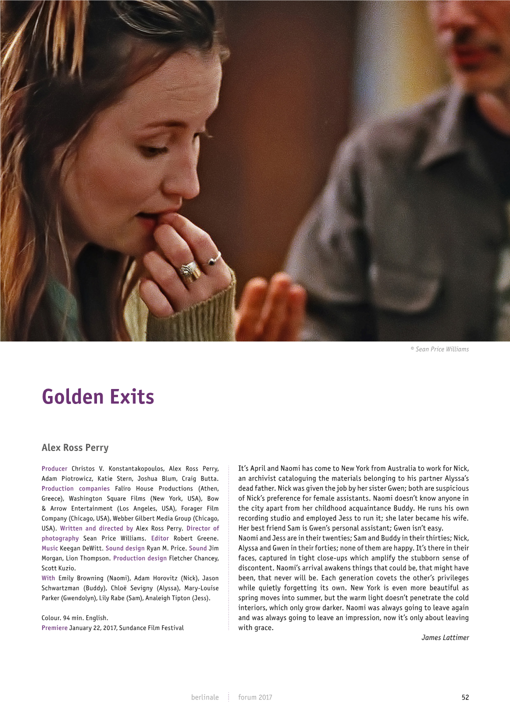 Golden Exits