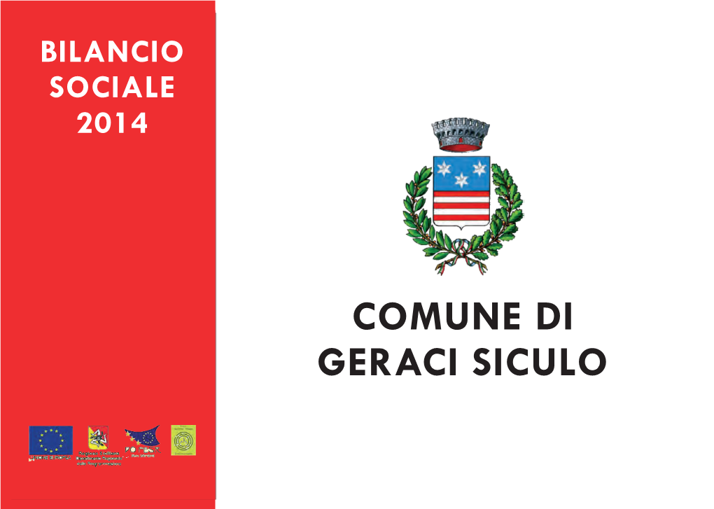 Bilancio Sociale 2014 Geraci Siculo