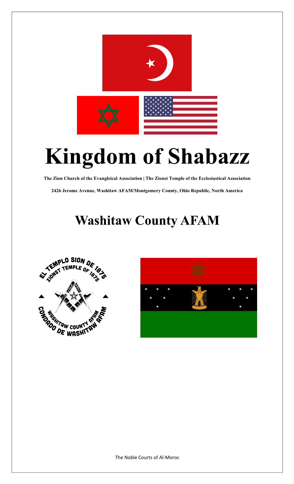 Washitaw County AFAM